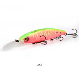 Luya Ma Mian Thick Long Tongue Deep Dive Floating Fake Bait 13cm28g (Option: L)