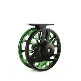 Fly fishing wheel CNN cutting fly wheel (Option: Green-A3)