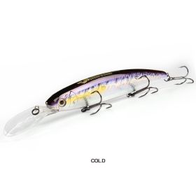 Luya Ma Mian Thick Long Tongue Deep Dive Floating Fake Bait 13cm28g (Option: D)