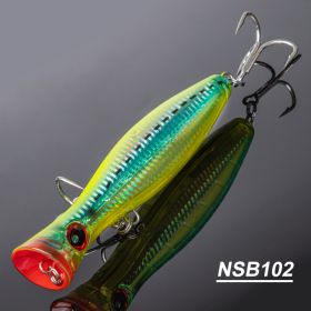 Fishing Lures Topwater Floating Wobbler (Option: NSB102-12cm 43g)