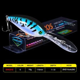 11cm Floating Waterway Sub Plastic Hard Bait 18.5g (Option: M 11CM18.5G)