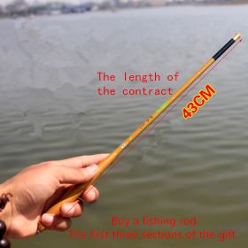 Pocket Super Short Section Fishing Rod Carbon Super Light (Option: 6.3M)