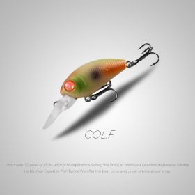 Lure 32mm Mini Fatty Fishing Lure (Option: F)