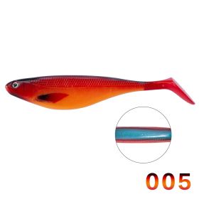 Biomimetic PVC Material Luya T-tail Soft Fake Bait (Option: 5 style)