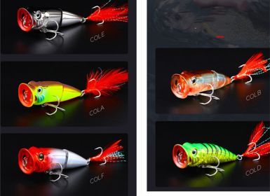 Water Level  7 CmYellowcheek Snakehead Bait (Option: 5pcs set)