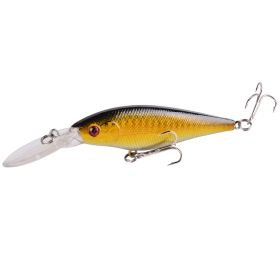 Minnow Fishing Lure 11cm 10g Floating Hard Wobbler Bait (Option: J)