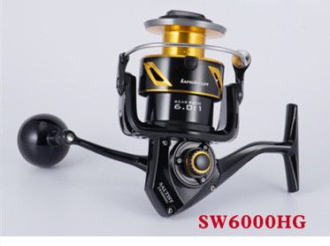 New High-speed All-metal Iron Plate Sea Fishing Spinning Reel (Option: SW6000XG)