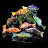 Funpesca 10cm 15.61g Hard Plastic 3d Bionic Eyes Freshwater Saltwater Bass Top Water Jointed Fish Lures