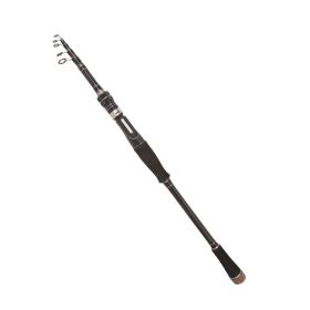 Carbon Telescopic Ultra Light Short Section Portable Straight Shank Fishing Rod (Option: Straight handle-Length3.3)