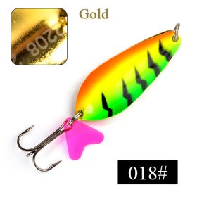 42g Double Iron Plate Sequin Road Sub Fish Hook (Option: 18Color-24g)