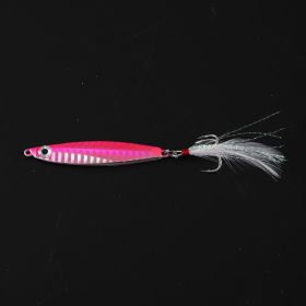 Feather Hook Sequins Lure Bait (Option: Red Back-22g With Hook)