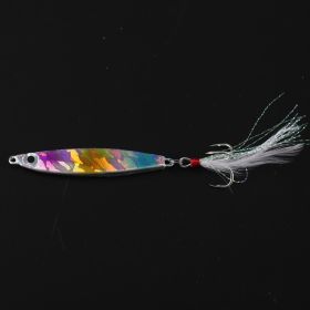 Feather Hook Sequins Lure Bait (Option: Rainbow Color-22g With Hook)