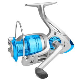 Tossing Fishing Reel ABS Spool Metal Lure Spinning Reel (Option: Blue Left Right Hand Exchange-1000series)